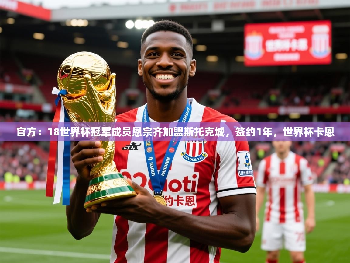 2025乐鱼体育在线下载官方:18世界杯冠军成员恩宗齐加盟斯托克城,签约1年,世界杯卡恩 第2张