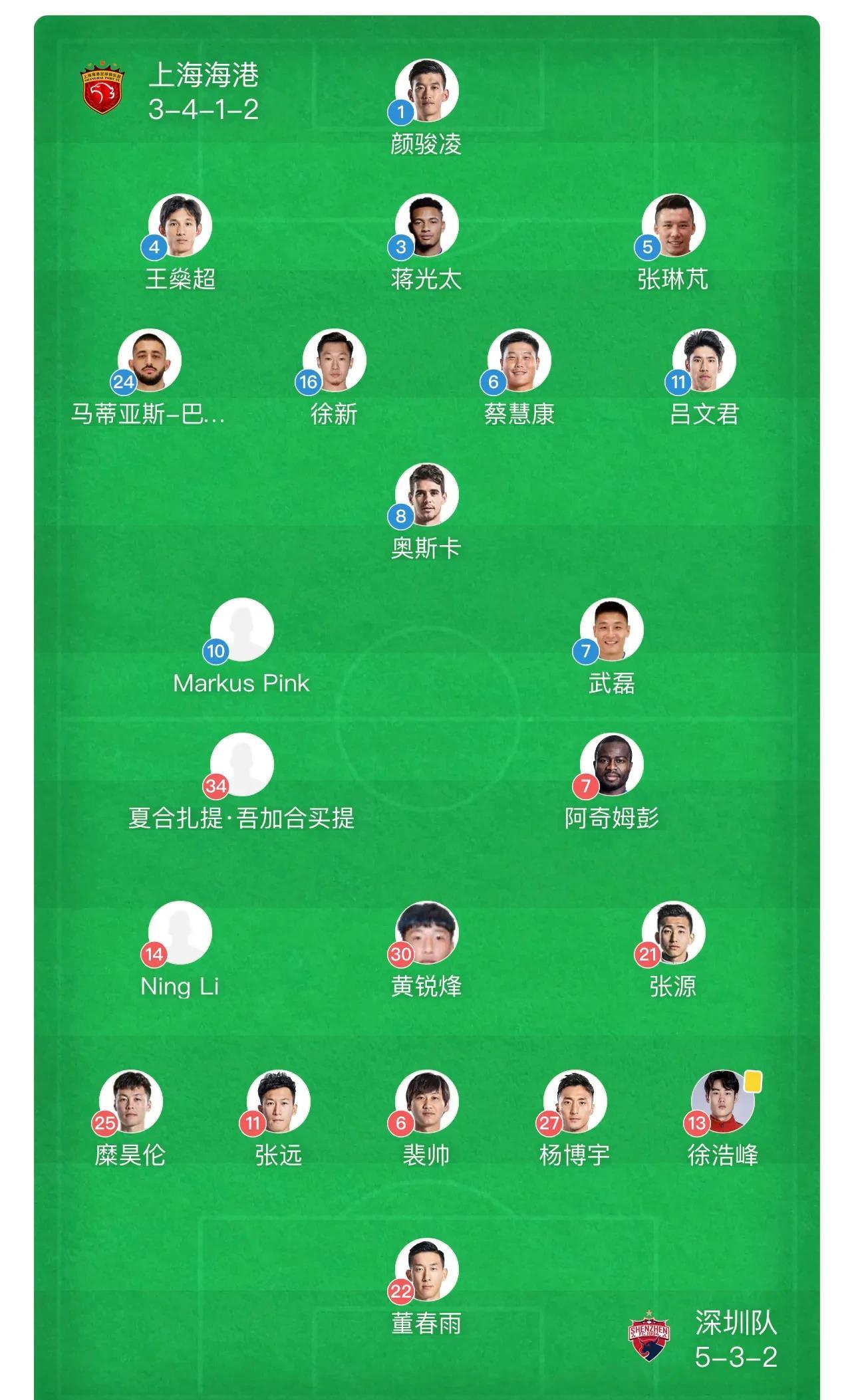 关于上港大胜，领先积分榜第二名一场胜距离的信息